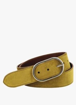 Ledergürtel In Grun