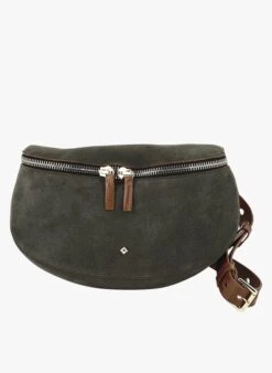 Hüfttasche Aus Leder In Mehrfarbig