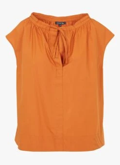 Soeur Top Aus Baumwoll-Popeline In Orange -Soeur 4144070
