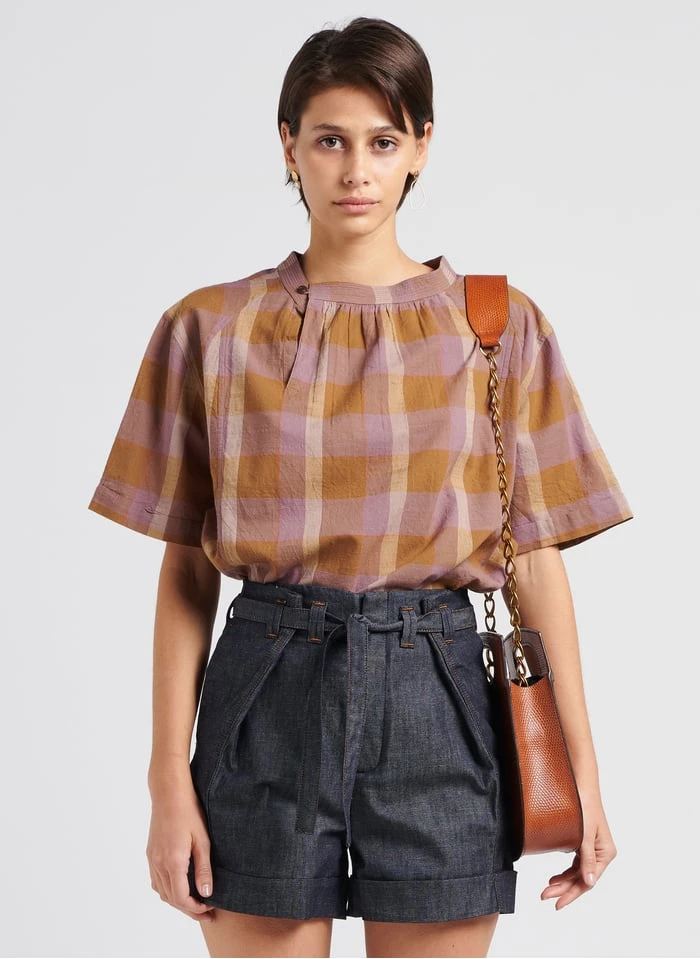 Soeur Karobluse Aus Baumwoll-Voile In Mehrfarbig 4 Soeur Karobluse Aus Baumwoll-Voile In Mehrfarbig – Bild 4