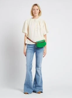 Hüfttasche Aus Lackleder In Grun -Soeur 4170370