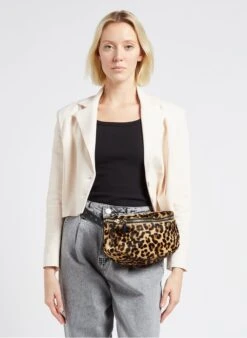 Hüfttasche Mit Leoparden-Print In Schwarz -Soeur 4170653