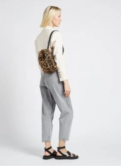 Hüfttasche Mit Leoparden-Print In Schwarz -Soeur 4170654