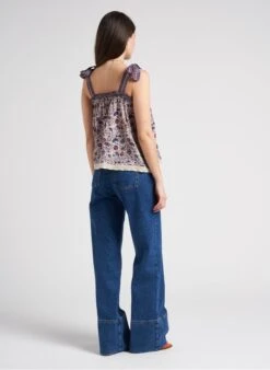 Soeur Weite Stone Washed Jeans Aus Baumwolle In Bleached Jeans -Soeur 4180011