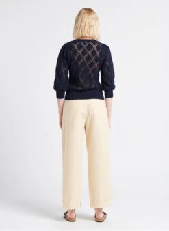 Soeur Weite Hose Aus Gewaschener Baumwolle In Beige -Soeur 4183271