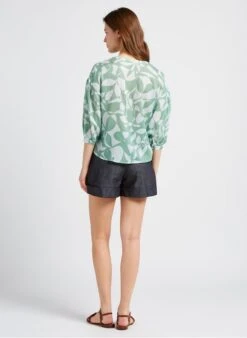 Soeur Weite Shorts Aus Baumwoll-Denim In Jeans Ohne Waschung -Soeur 4184723