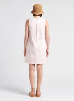 Soeur Kurzes Trapezkleid Aus Baumwoll-Mix In Rosa -Soeur 4186100